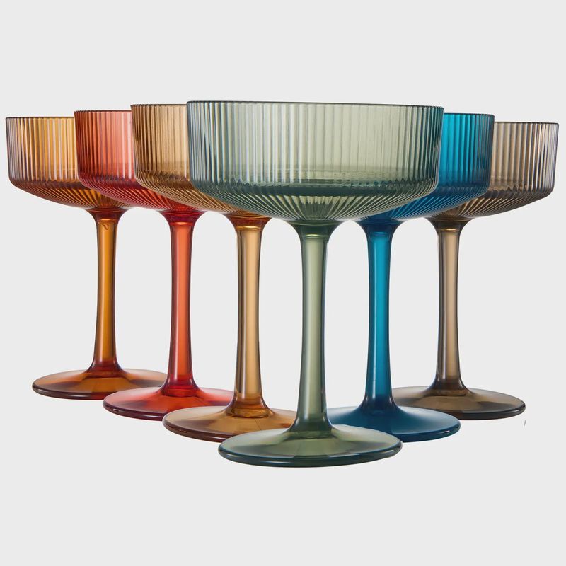 Acrylic Ribbed Coupe