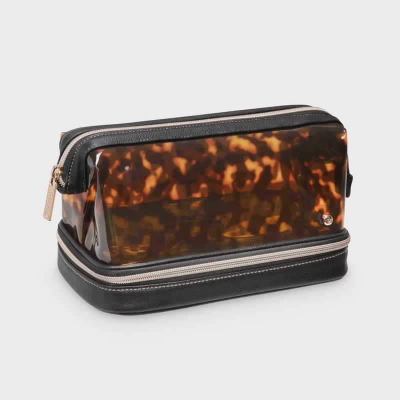 Miami Clearly Tortoise Hannah Travel Organizer