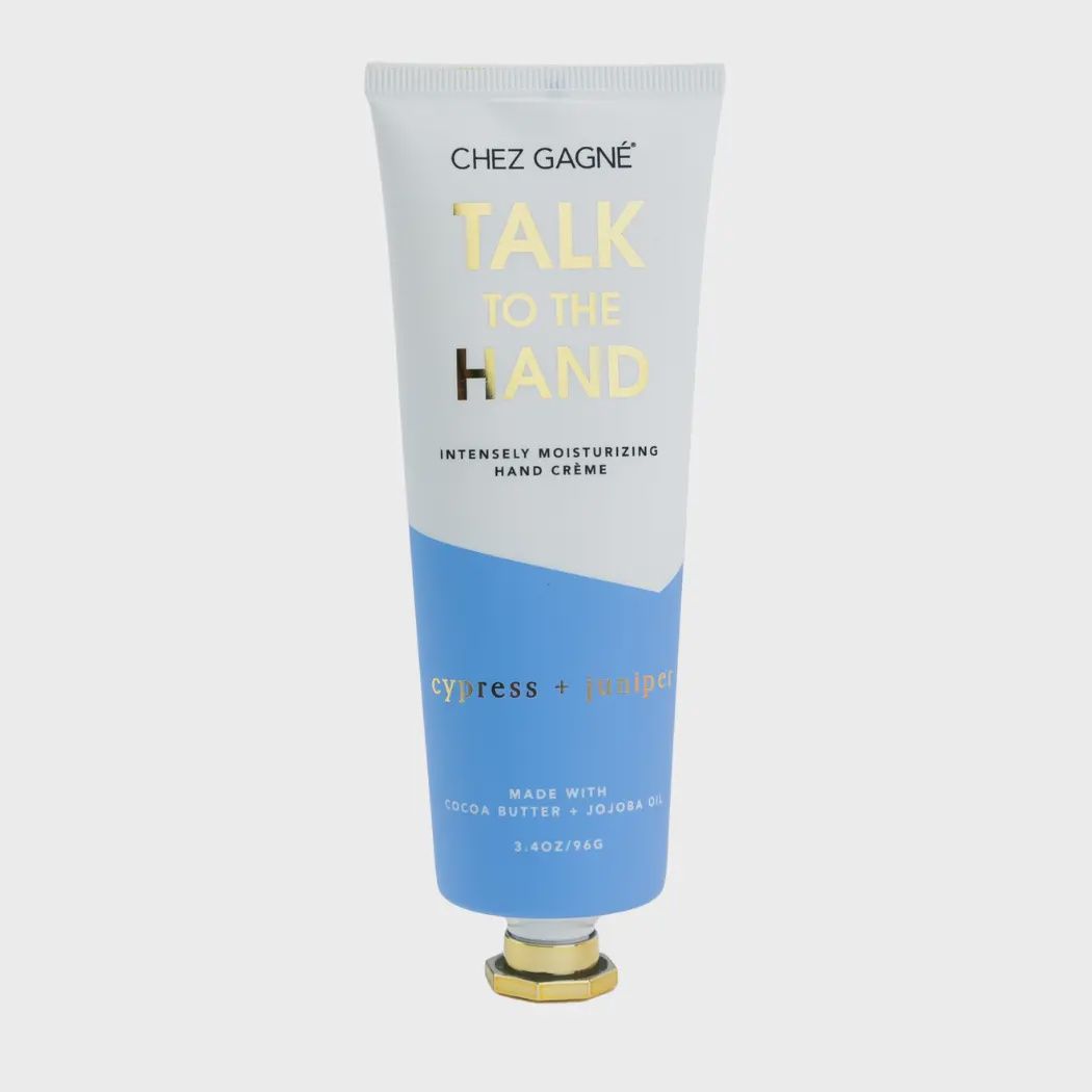 3.4 oz Talk To the Hand - Cypress + Juniper Hand Cream
