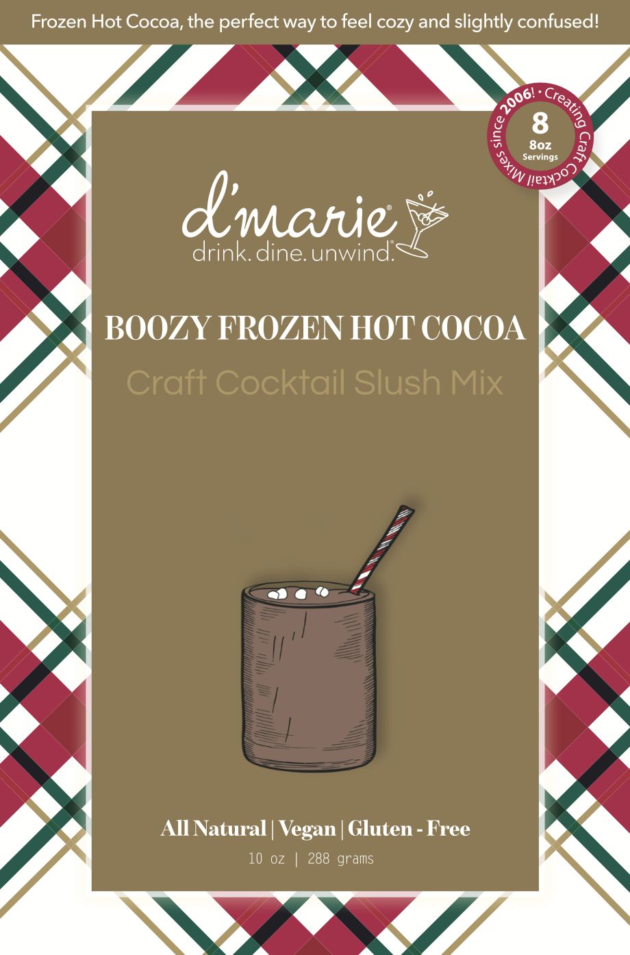 Boozy Frozen Hot Cocoa Slush Mix