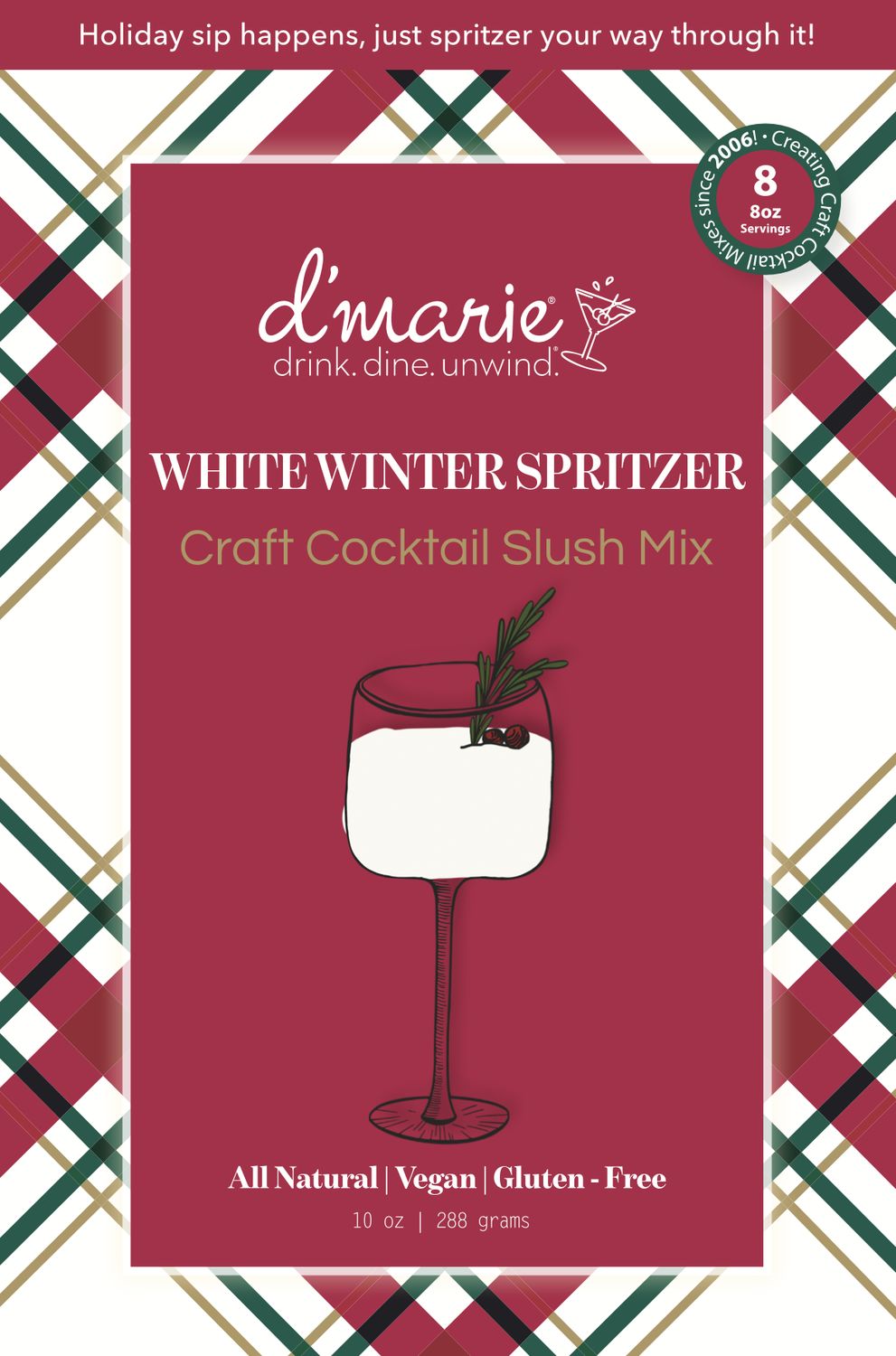 White Winter Spritz Slush Mix