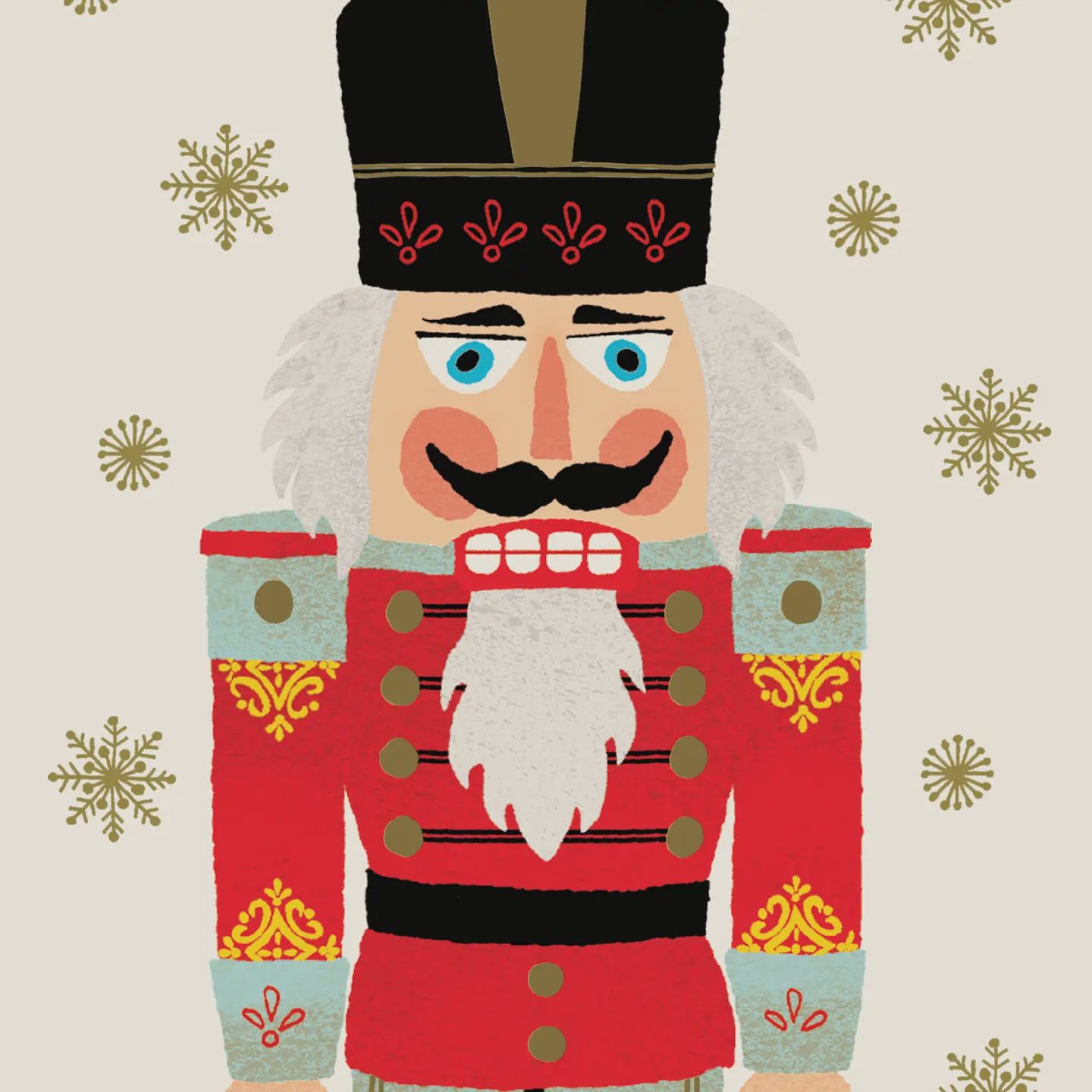 Nutcracker Guest Napkin - Pack of 16