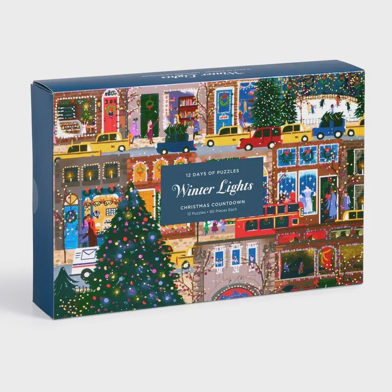 Joy Laforme Winter Lights 12 Days of Puzzles