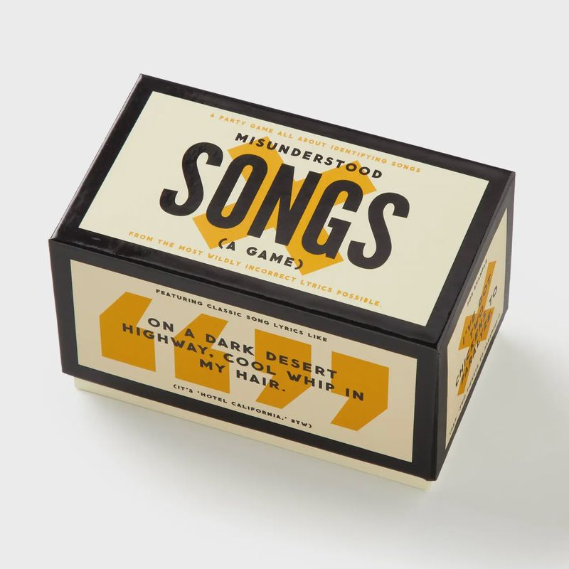 Misunderstood Songs Game