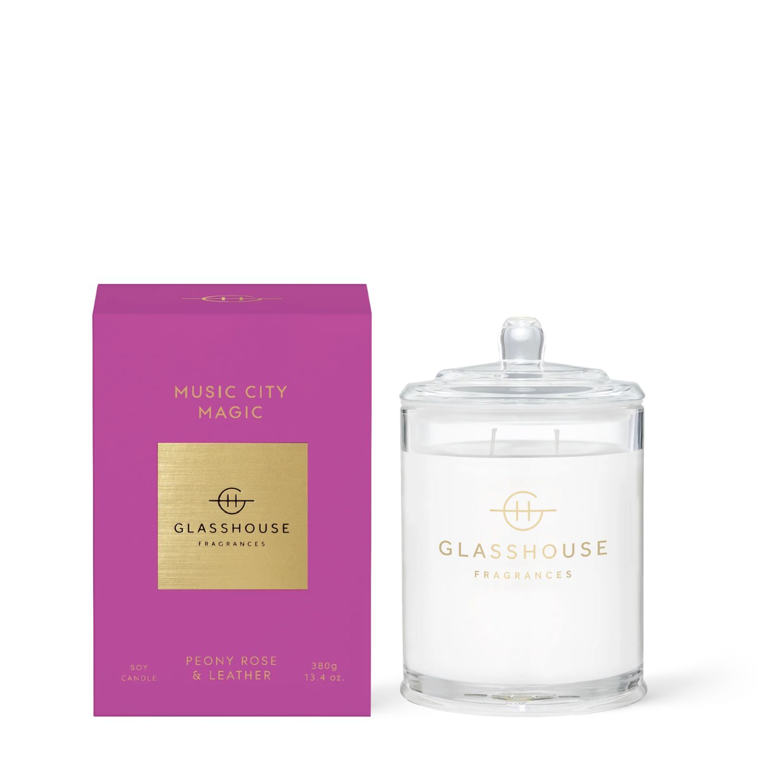 Glasshouse Candle | Music City Magic 13.4 oz.