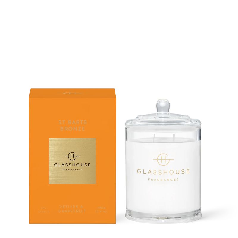Glasshouse Candle | St Barts Bronze 13.4 oz.