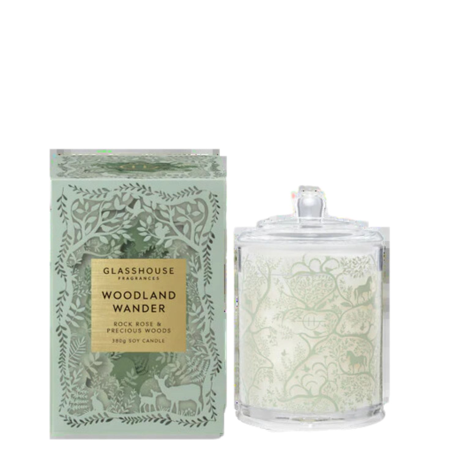 Glasshouse Candle | Woodland Wander 13.4 oz.
