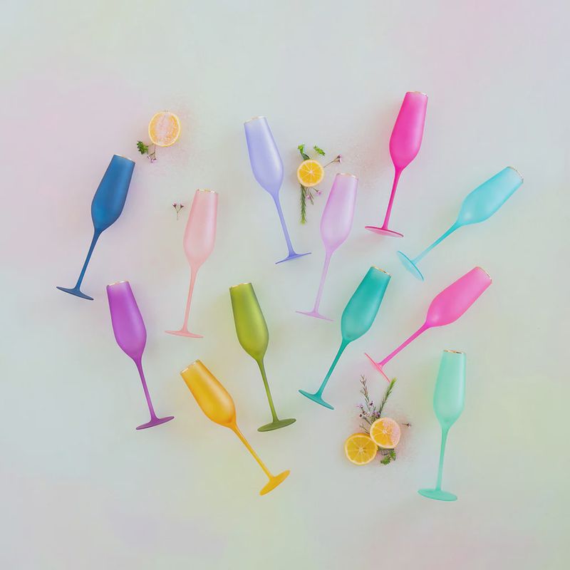 Frosted Flute | 10.25" | 12 Colors