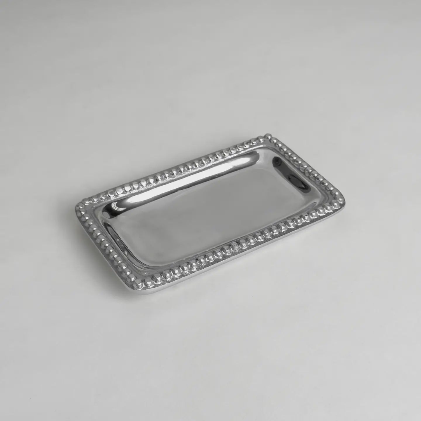 Small Beaded Rectangle Tray