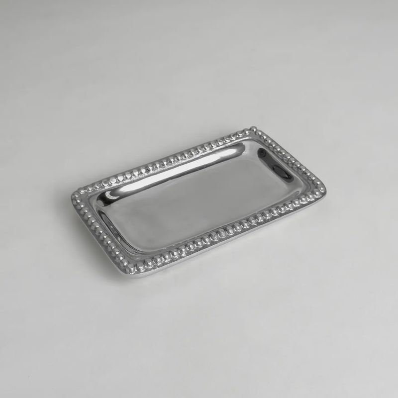 Small Beaded Rectangle Tray