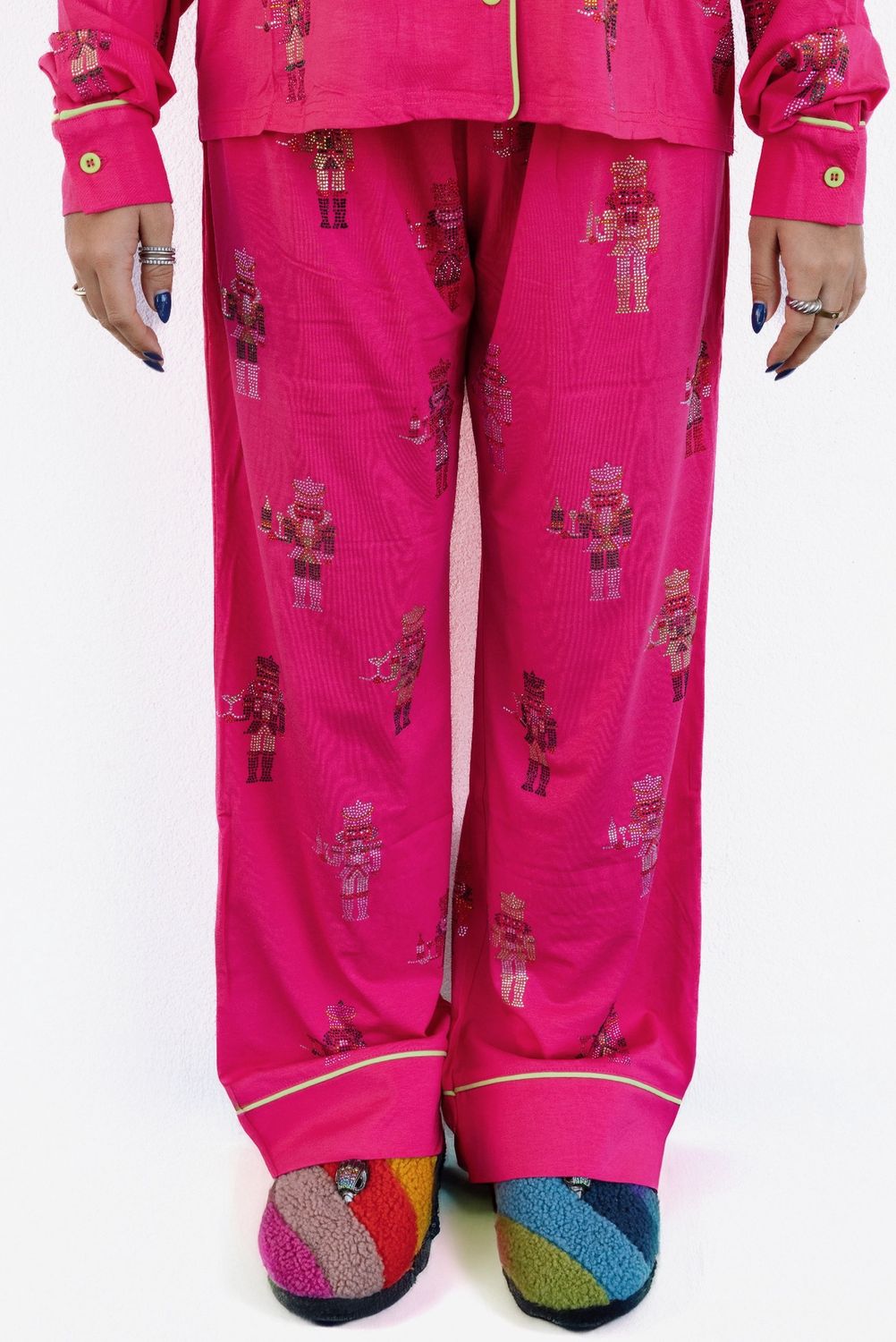 Cocktail Serving Nutcrack PJ Pant | Pink