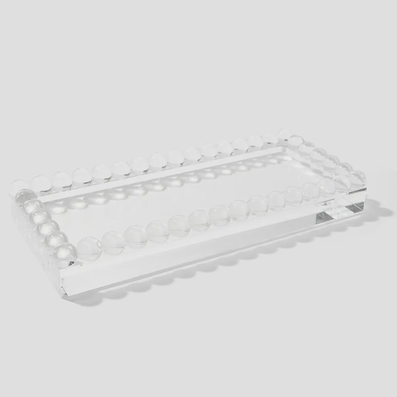 Large Bubble Lucite Tray