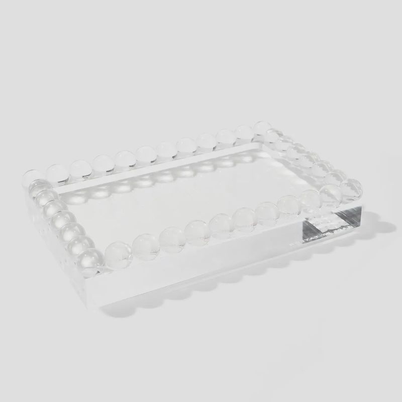 Medium Bubble Lucite Tray