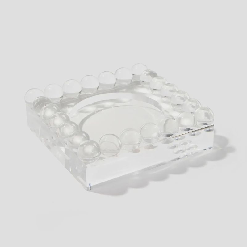 Small Bubble Lucite Tray