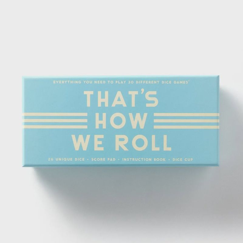 Brass Monkey That&#39;s How We Roll Dice Game Set