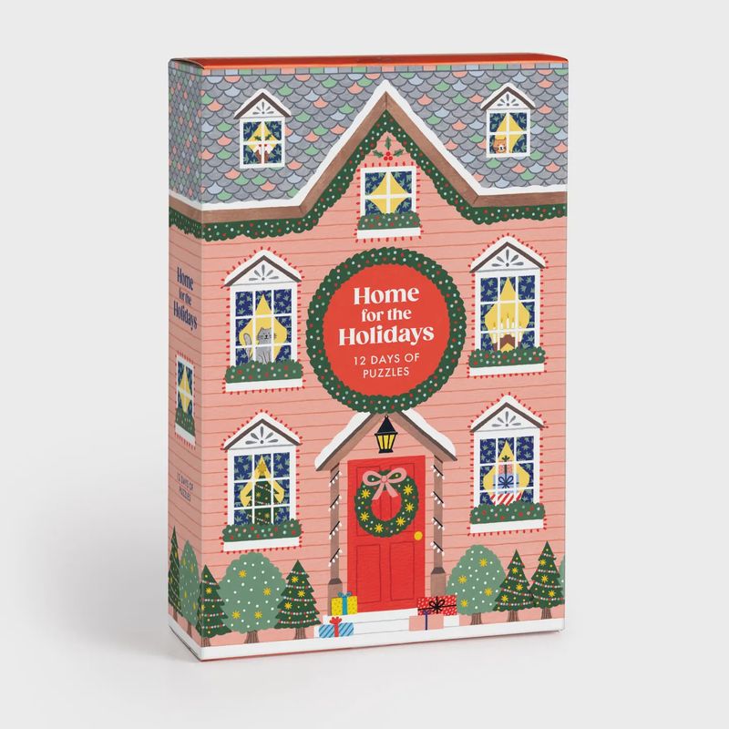 Home For the Holidays 500 Piece Advent Puzzle Calendar