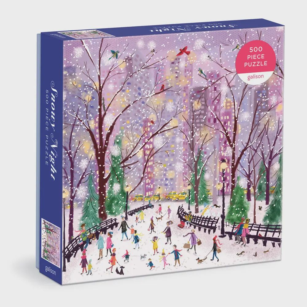Snowy Night 500 Piece Puzzle