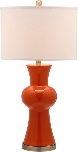 Lola Column Lamp- Orange