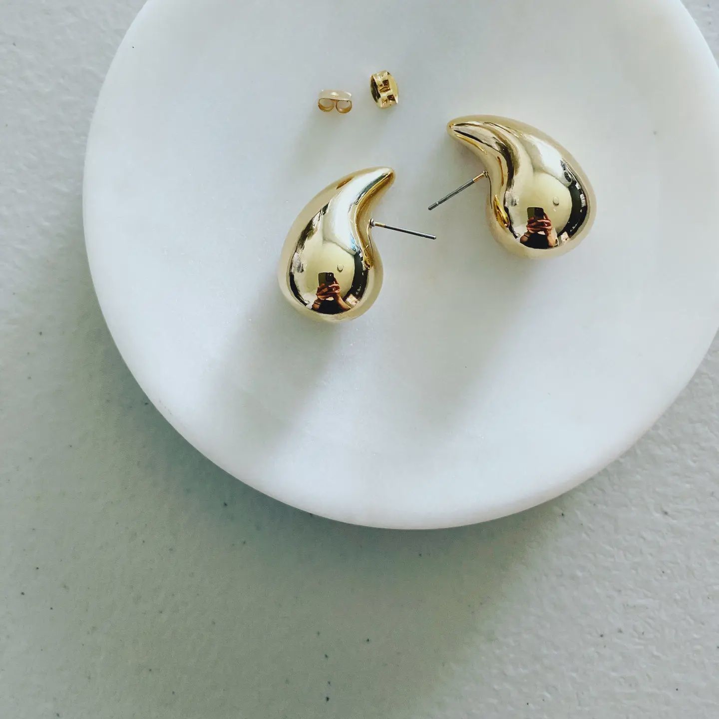 Droplet Earrings- Gold