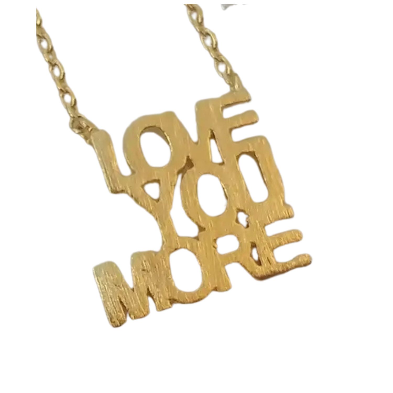 Love You More Necklace