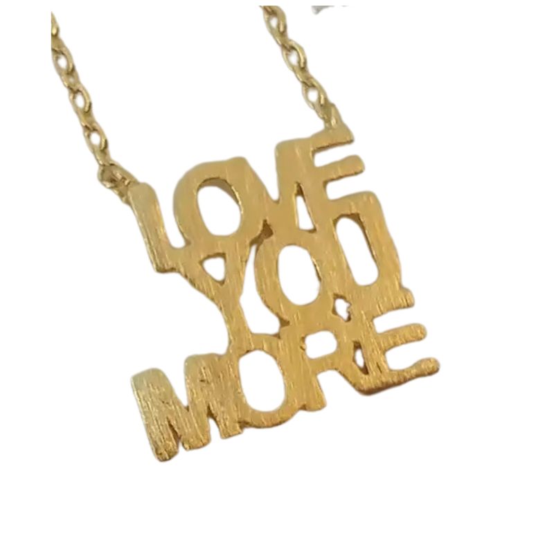 Love You More Necklace
