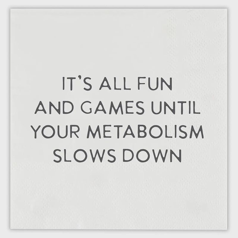 Paper Cocktail Napkins - Fun and Games