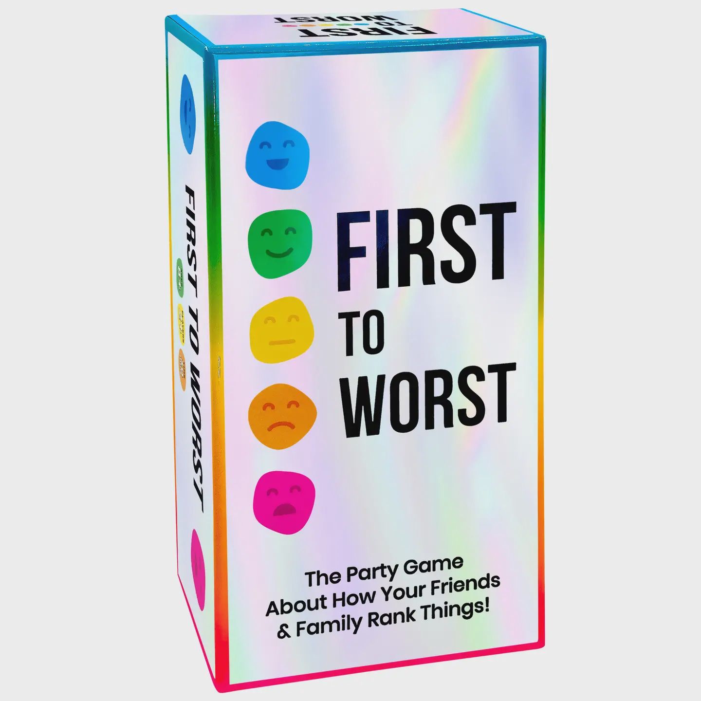 First To Worst: How Your Friends &amp; Family Rank Things Game