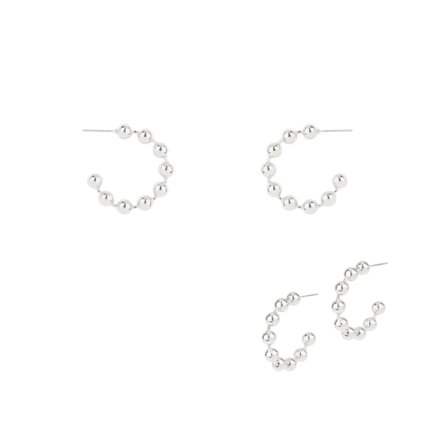Silver Small Hoop Earring