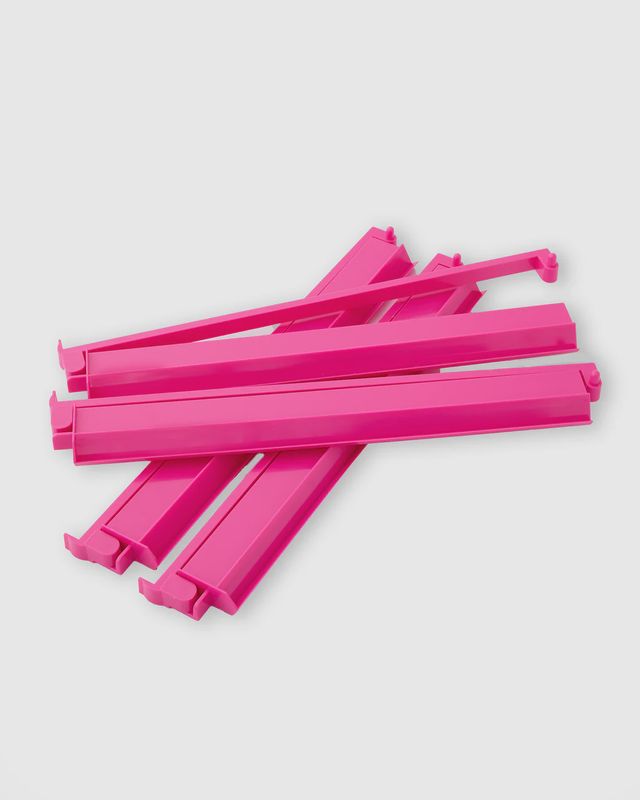 Acrylic Rack and Pusher Set | Hot Pink