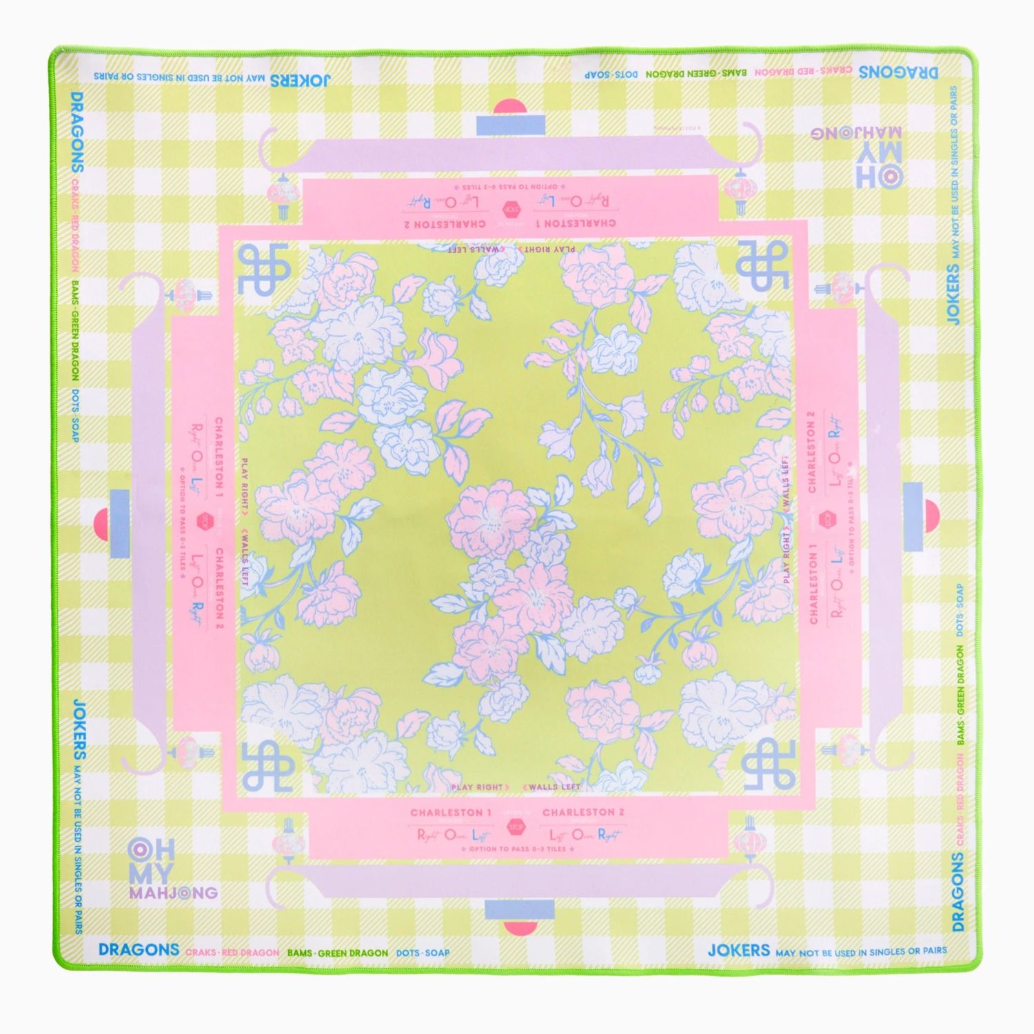 Mahjong Mat | Garden Party