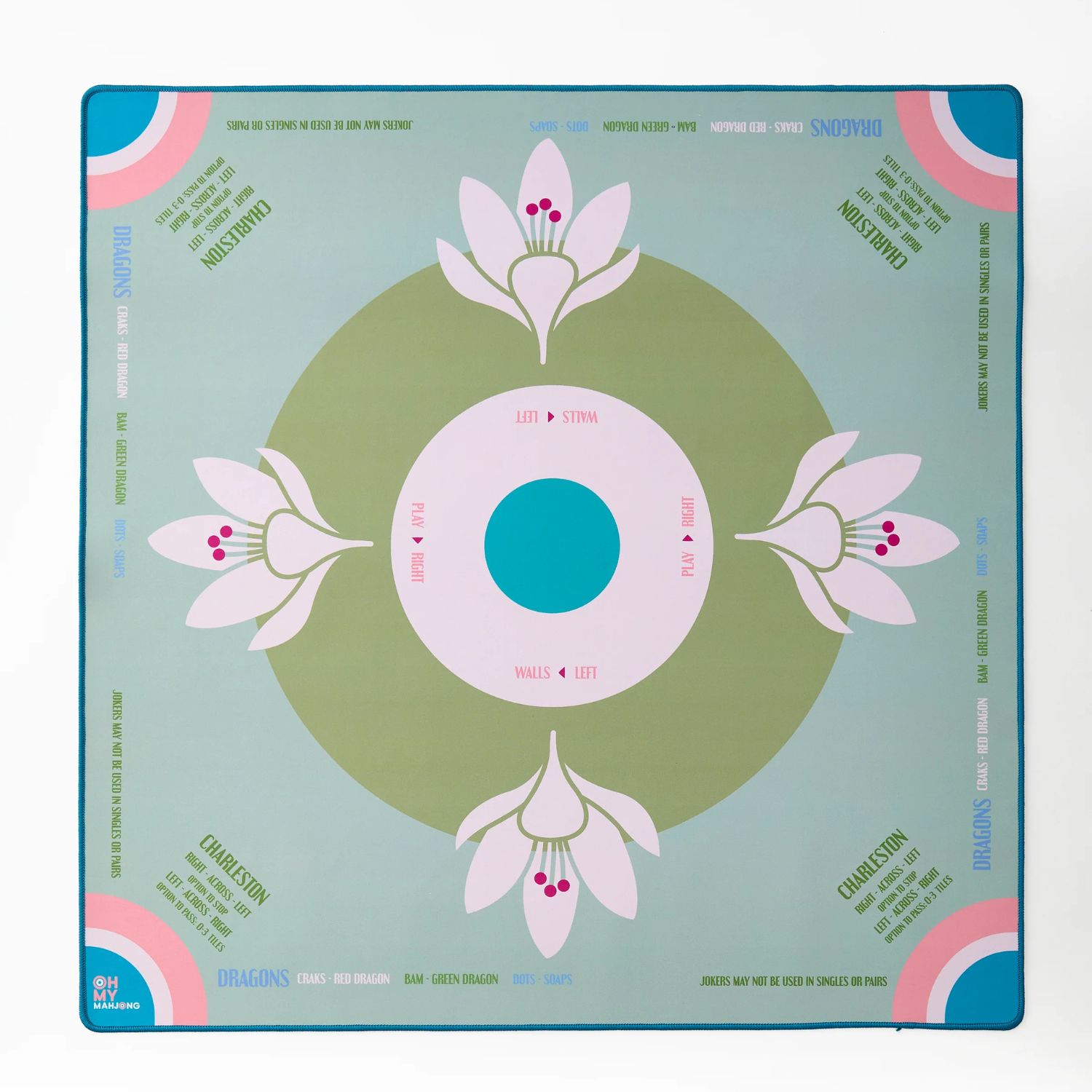 Mahjong Mat | Sage Lotus