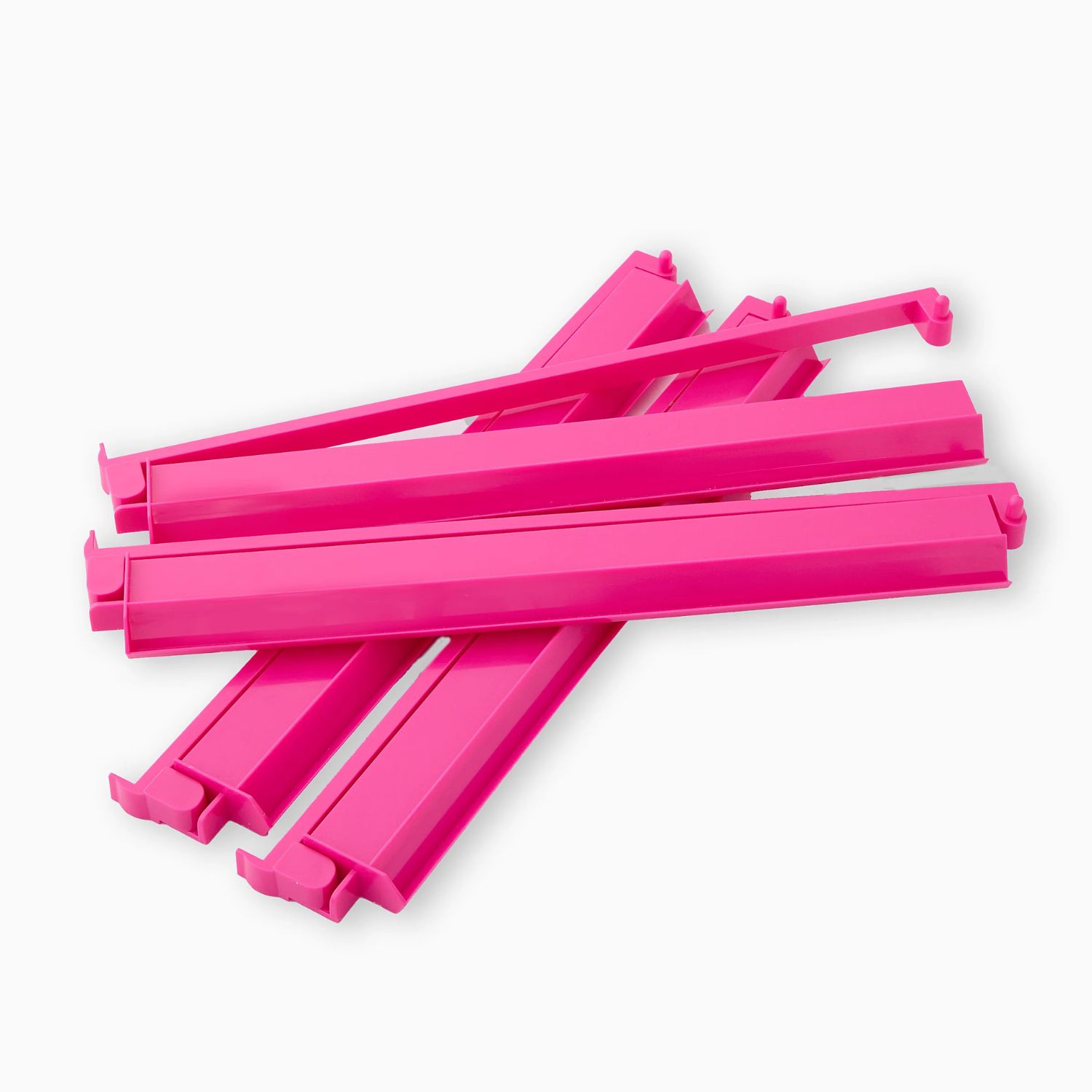 Acrylic Rack and Pusher Set | Hot Pink