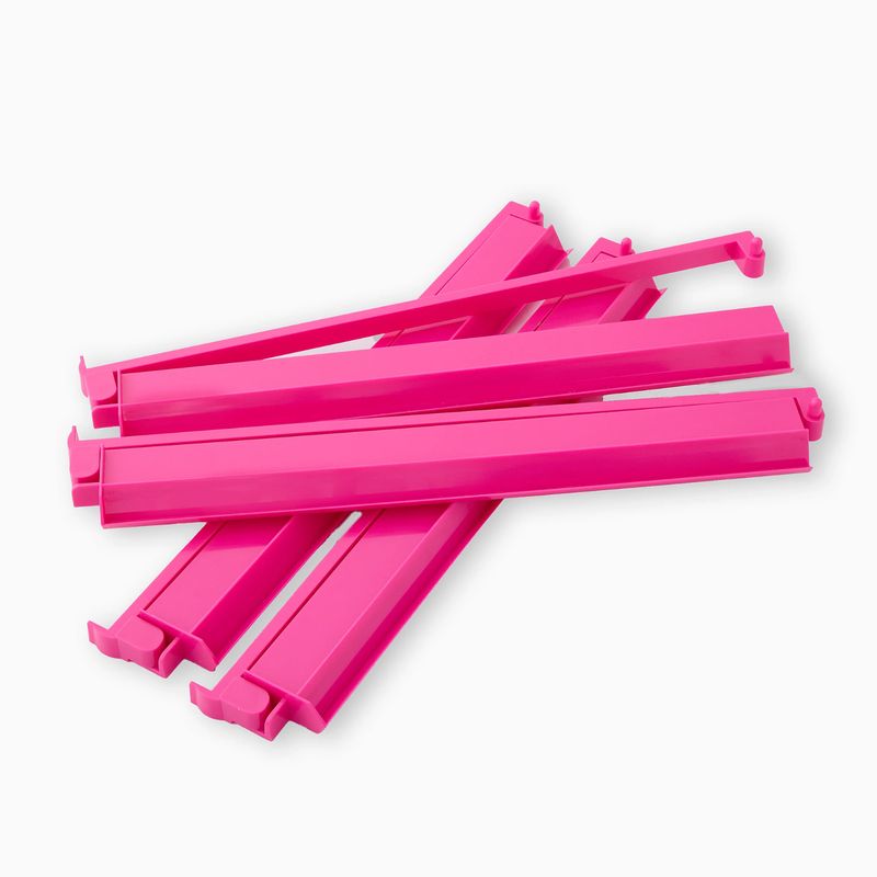 Acrylic Rack and Pusher Set | Hot Pink