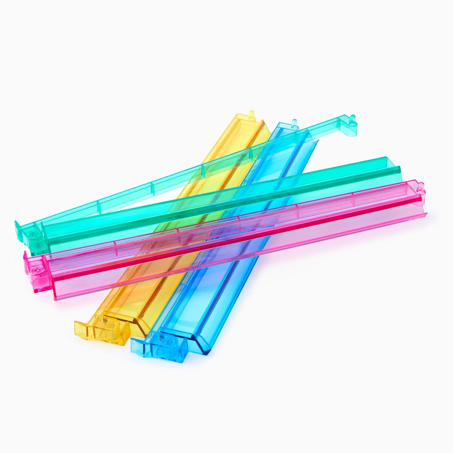 Acrylic Rack and Pusher Set | Multi-Color