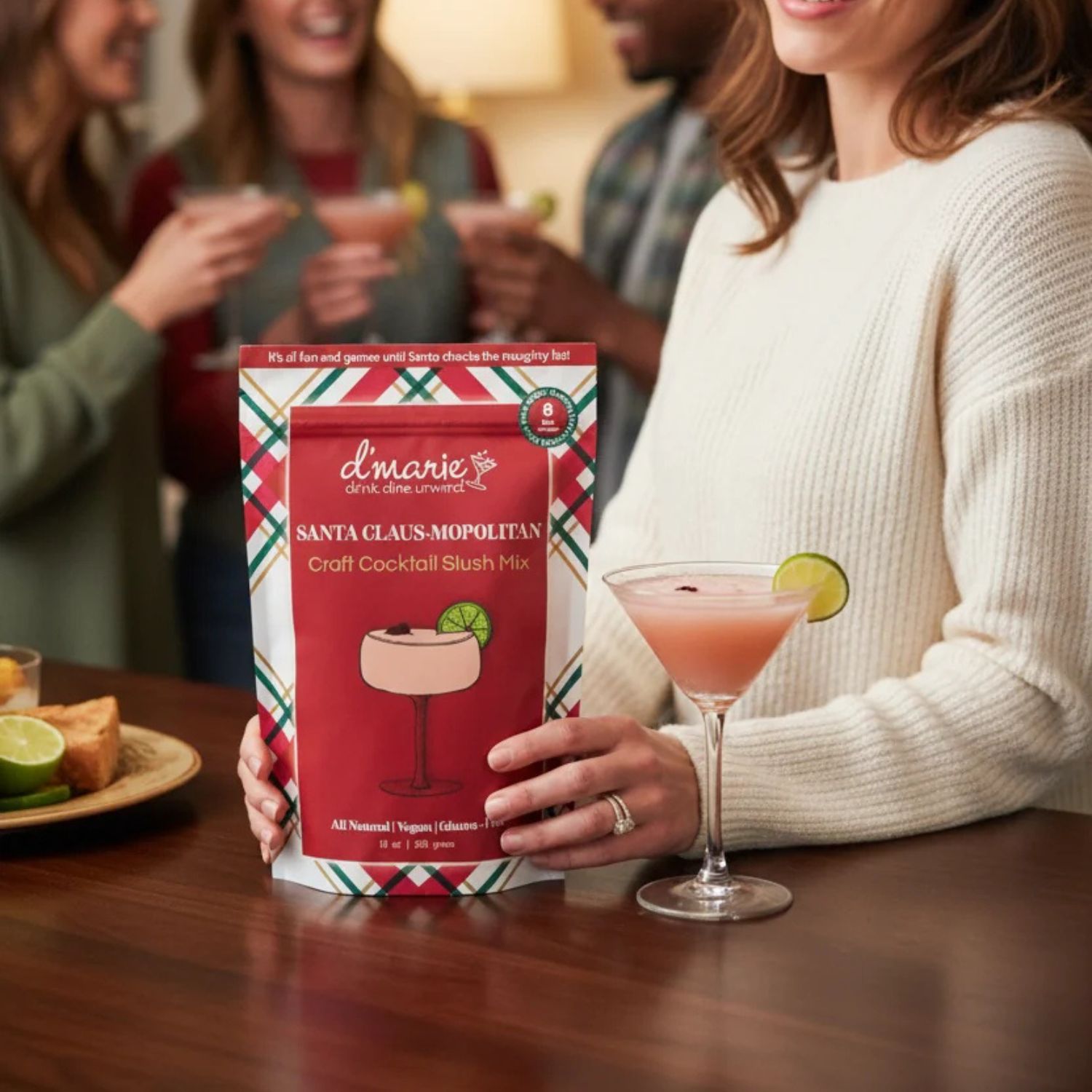 Santa Claus-mopolitan Slush Mix