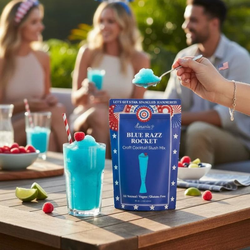 The Americana Collection | Blue Razz Rocket Slush Mix