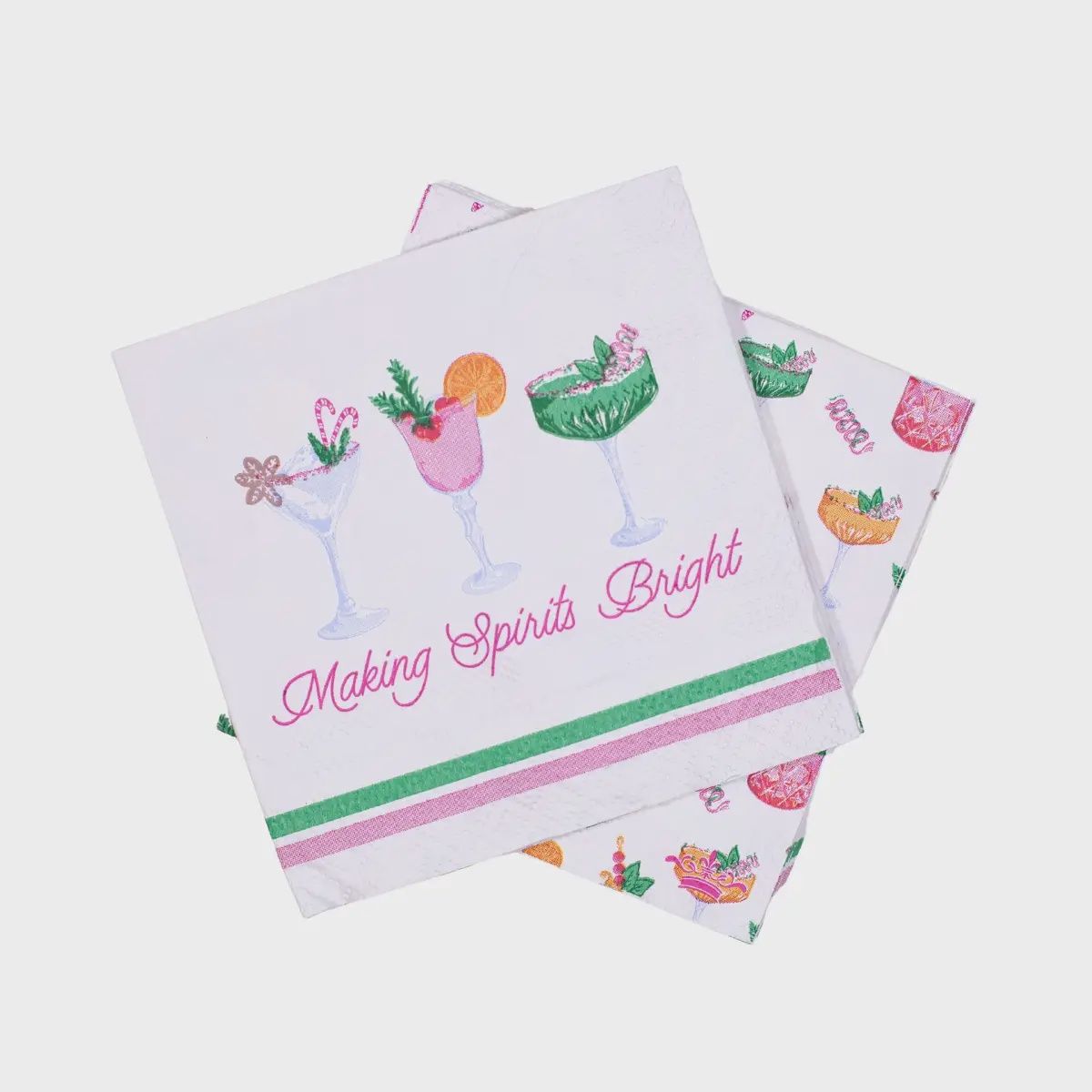 Making Spirits Bright Cocktail Napkins