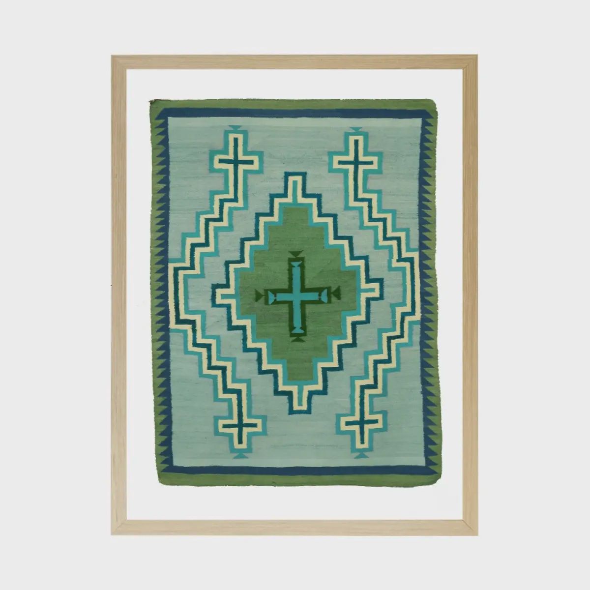 8 x 10 Navajo Rug Print