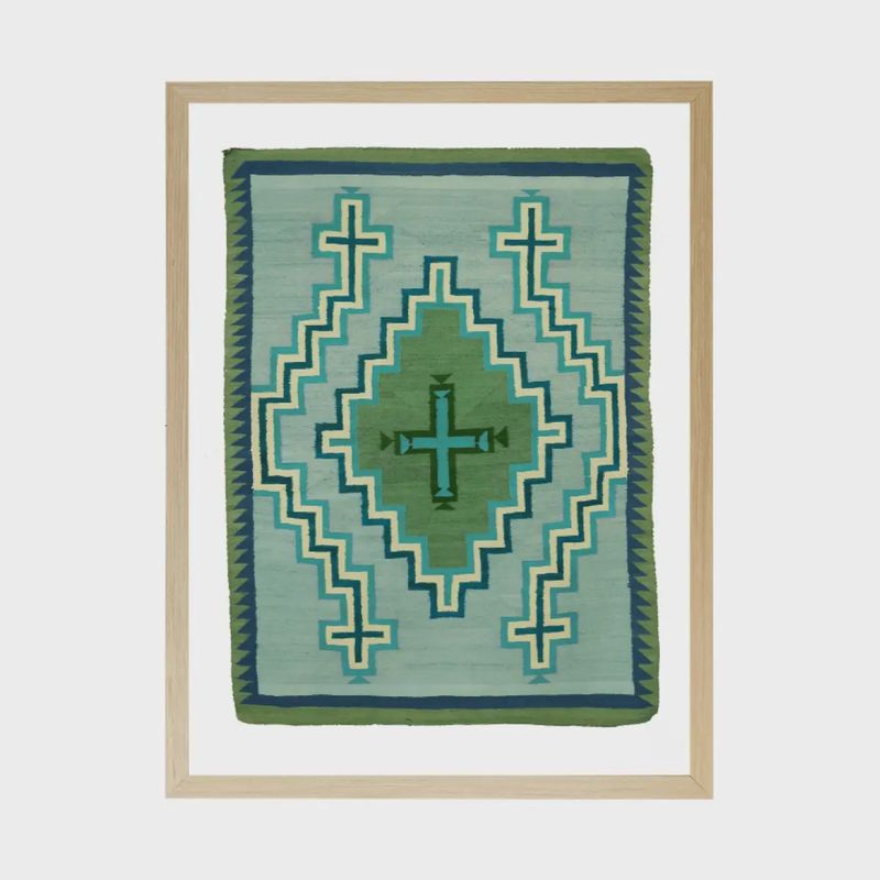 8 x 10 Navajo Rug Print