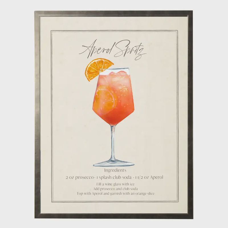 8 x 10 Aperol Spritz Art