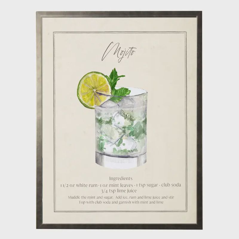 8 x 10 Mojito Art