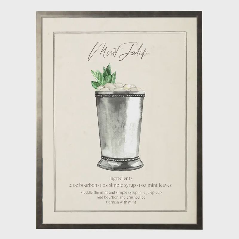 8 x 10 Mint Julep Art