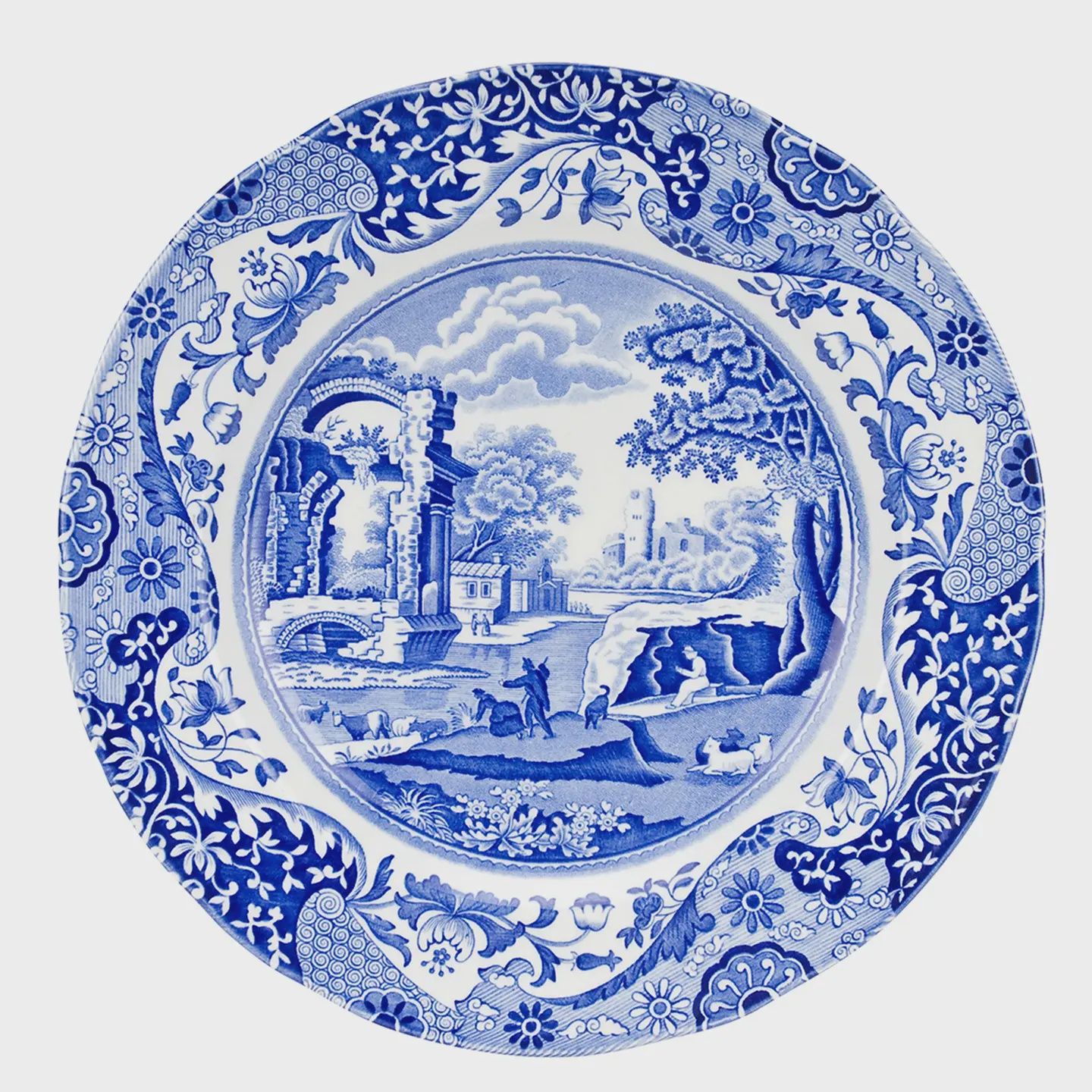 Spode Blue Italian Dinner Plate