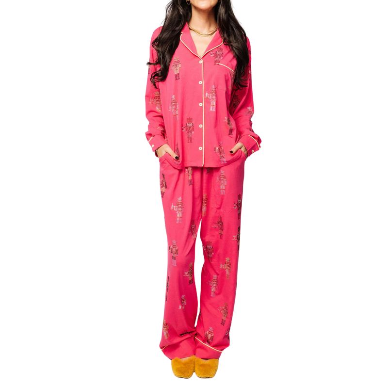 Cocktail Serving Nutcrack PJ Pant | Pink