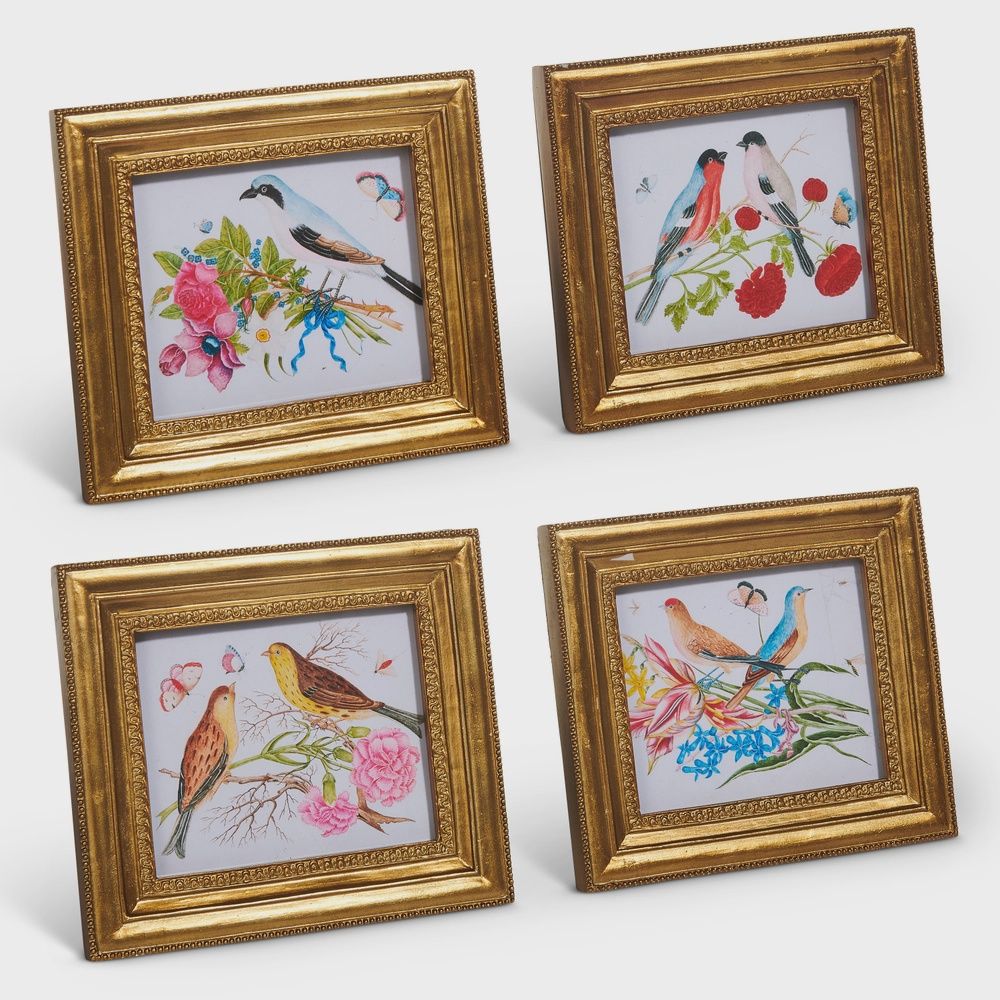 6" Spring Revival Mini Framed Art- 4 Options
