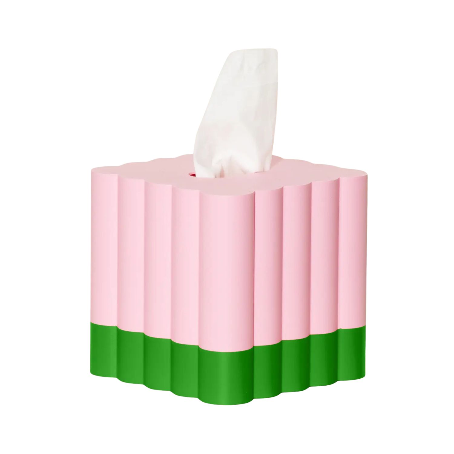 Cloud Tissue Box Cover- Watermelon