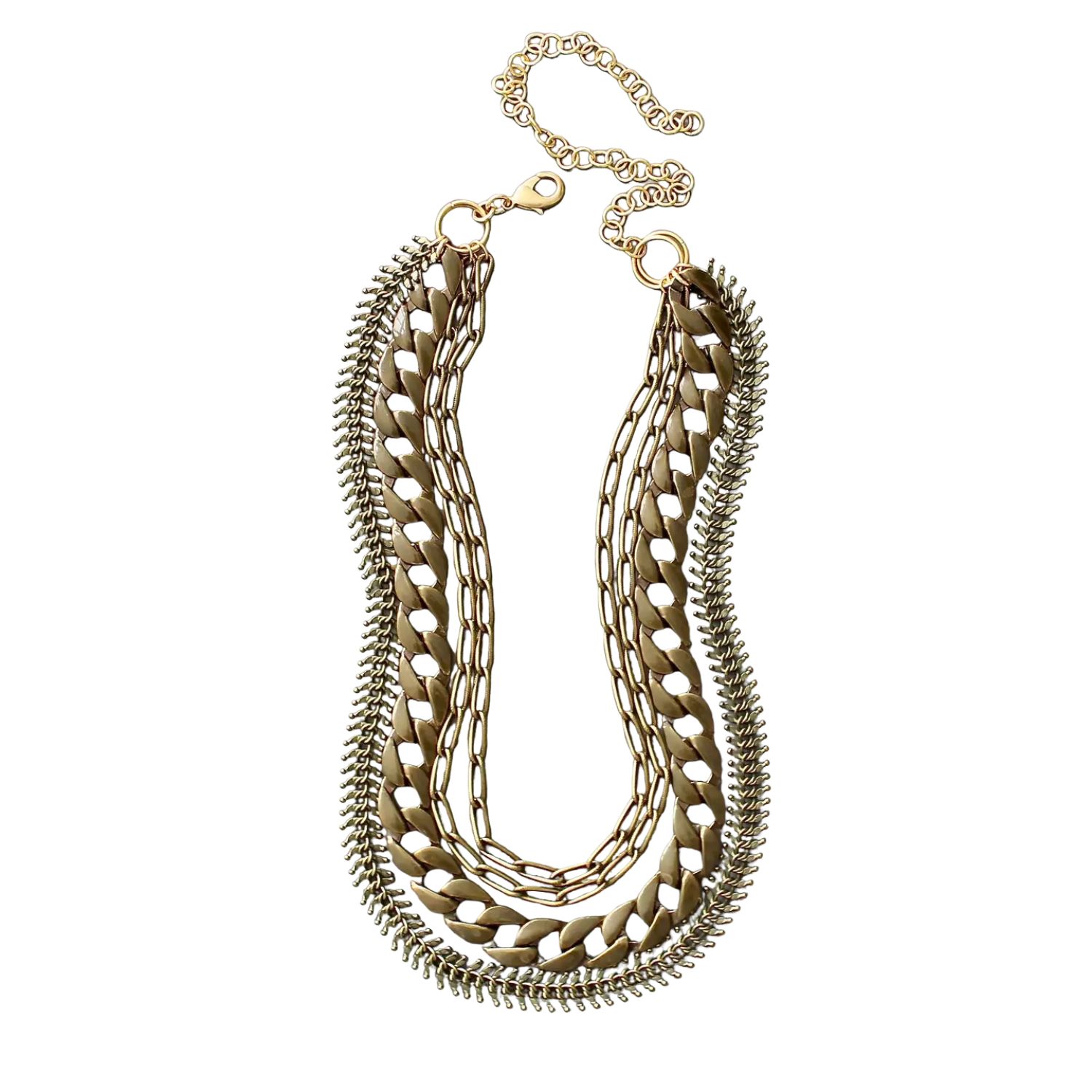 Brass Ox Chain Necklace