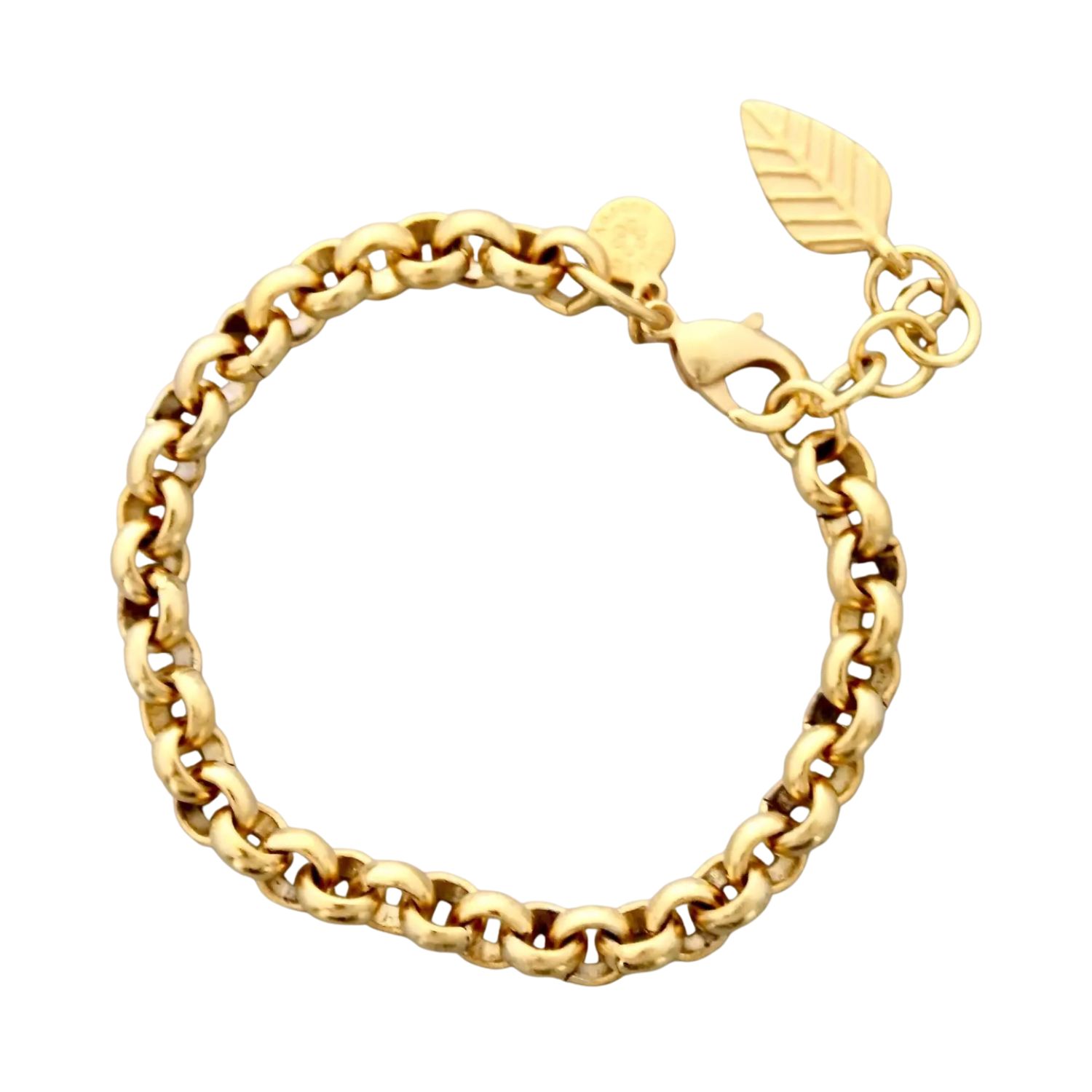 18k Gold Chain Bracelet