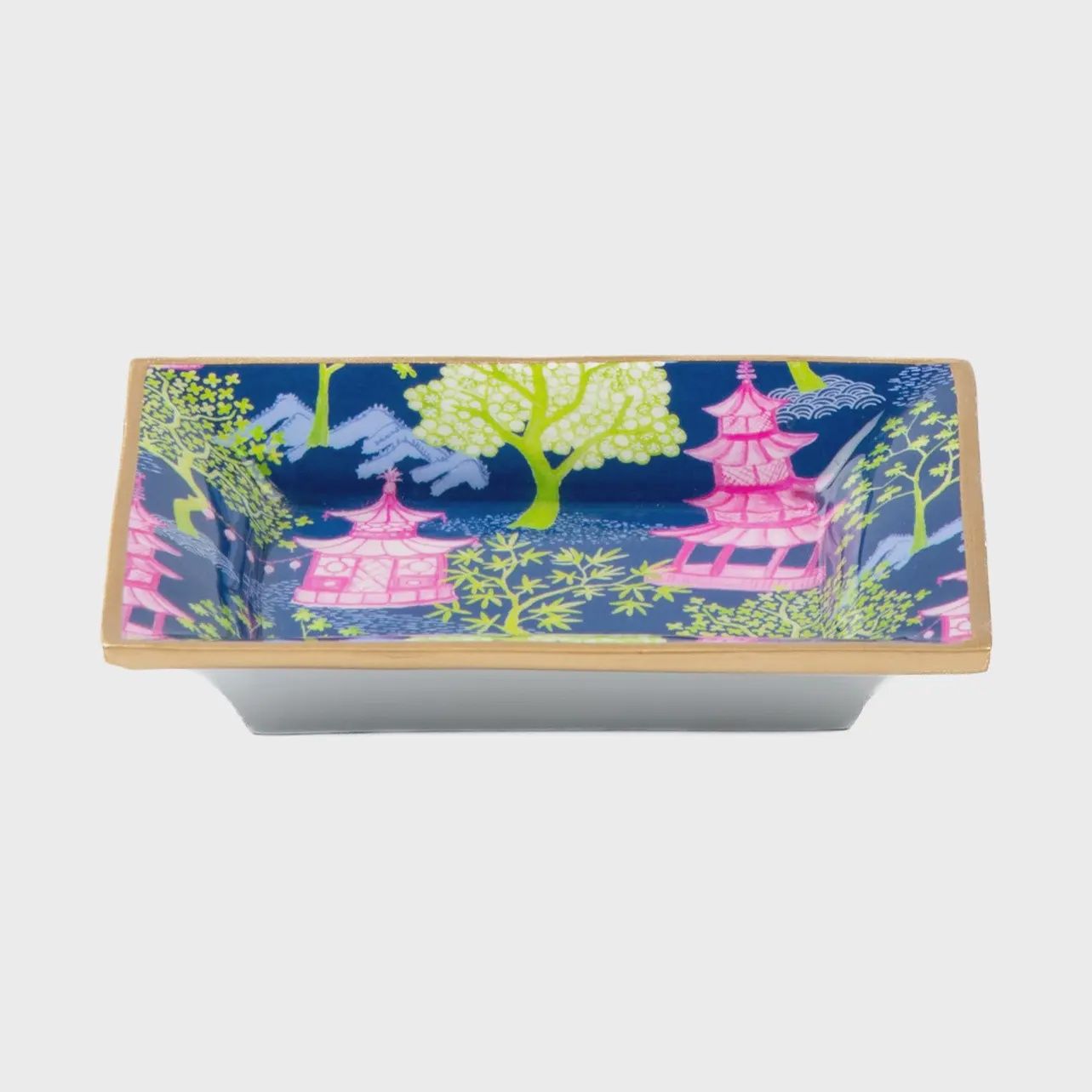 Garden Party Enameled Landry Tray