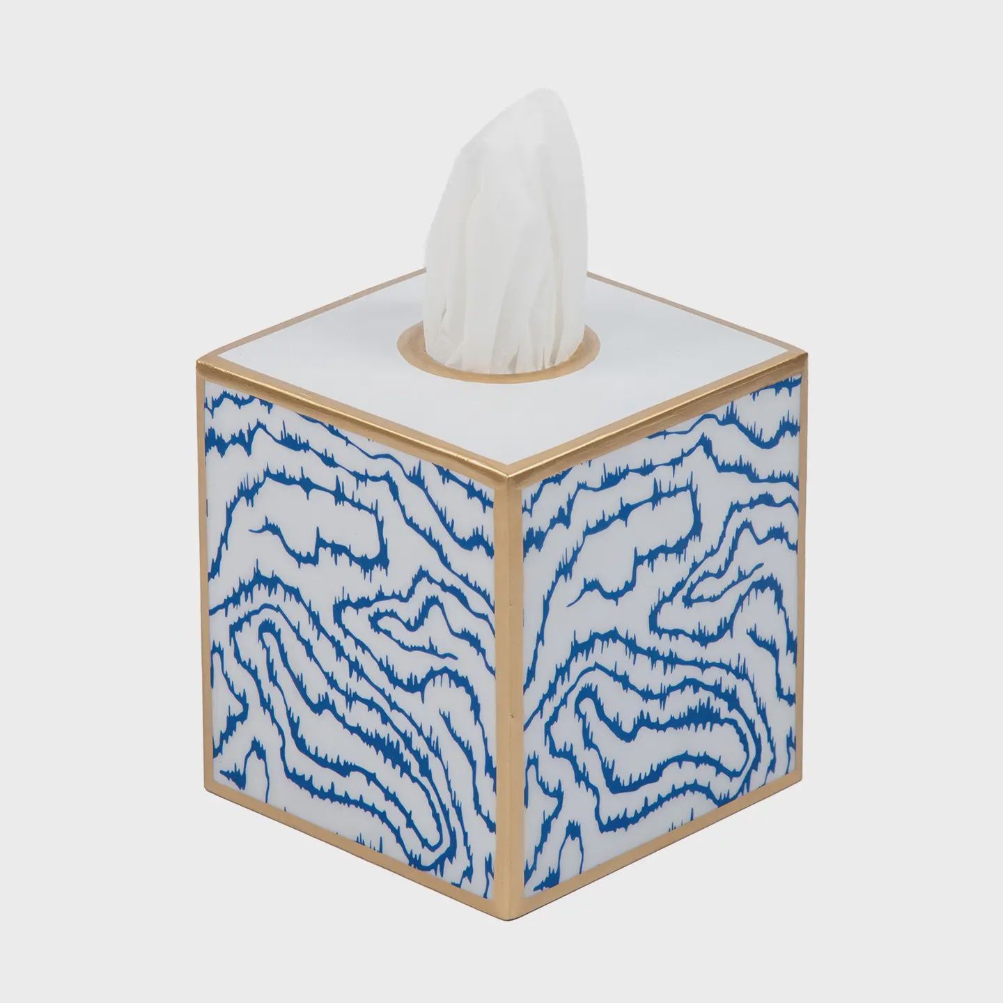Heatwave Enameled Tissue Box Cover